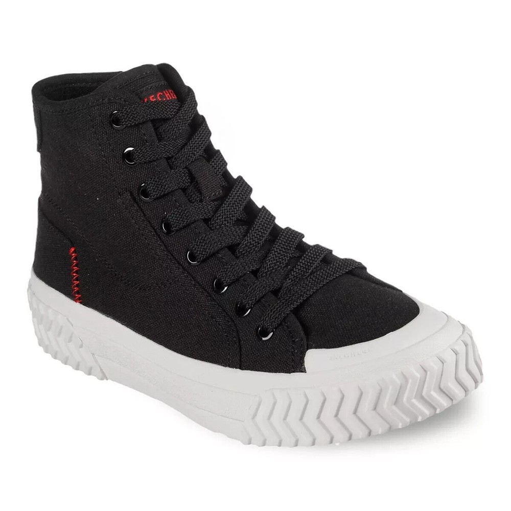 Skechers Street Trax Hi Tread Highly Women's size 11 High Top Sneakers Black NEW